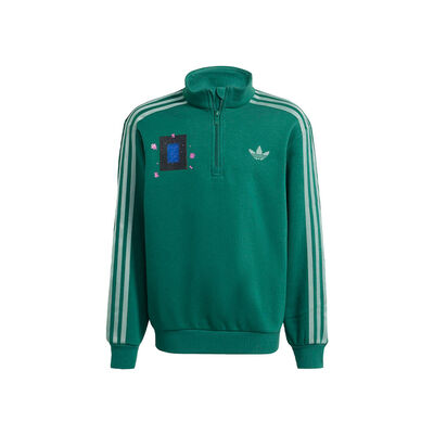 Minecraft Loose Halfzip Crew Sweatshirt Adidas