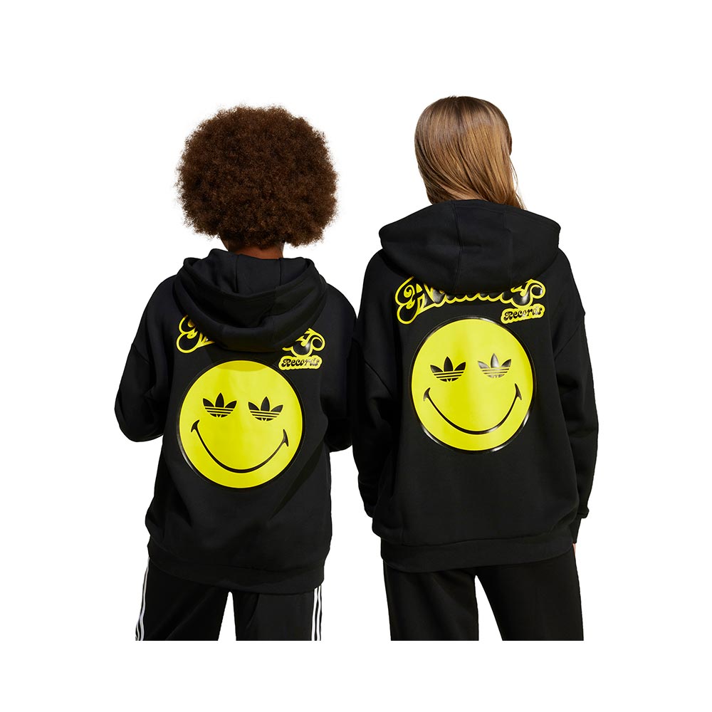 Sudadera Con Gorro Originals X Smiley World Ninos Adidas image number 2