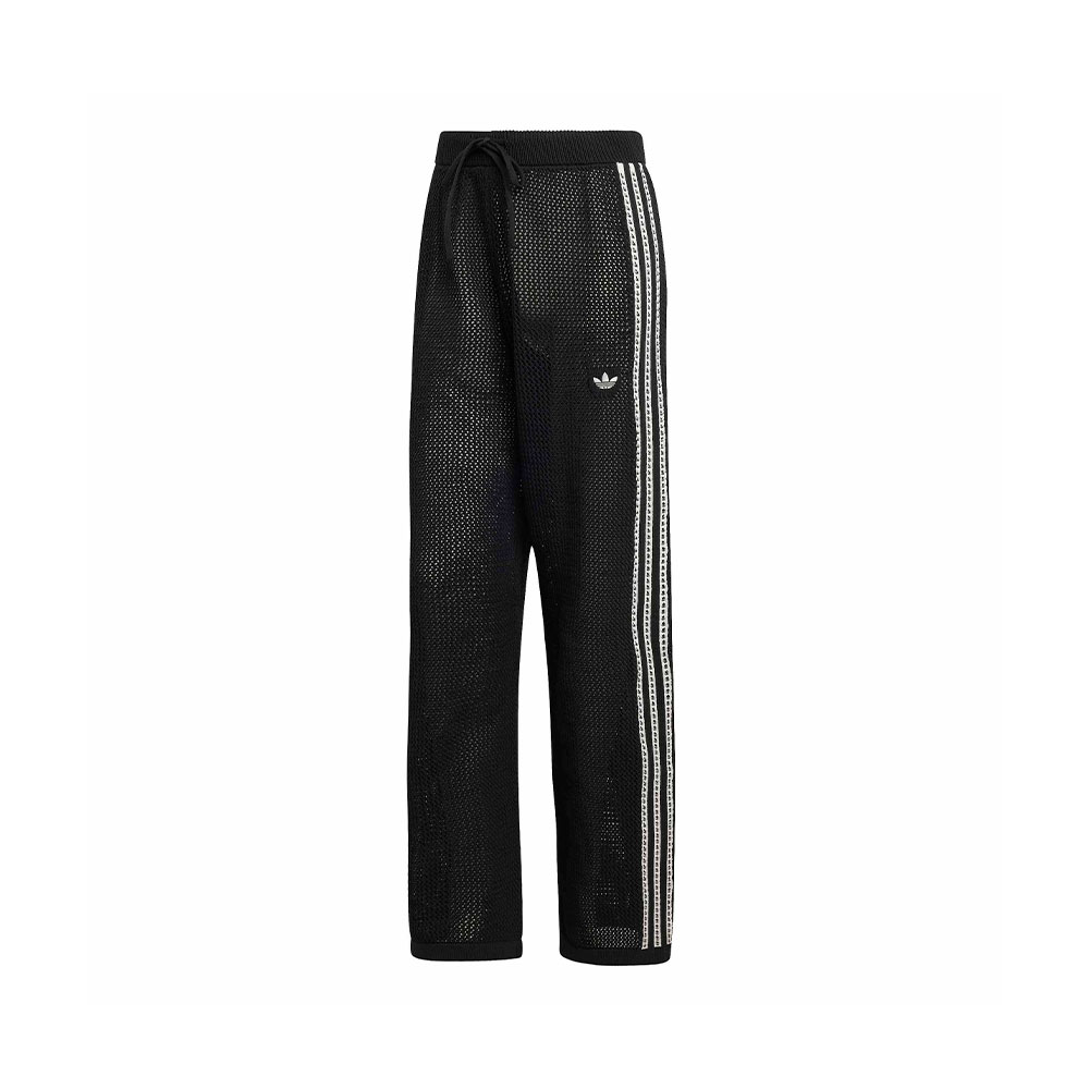 Knitted Crochet Firebird Track Pants Adidas NEGRO 