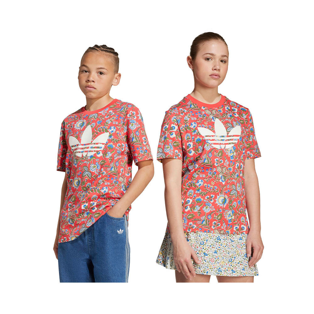 Originals X Liberty London T Shirt Kids Adidas ROJO 