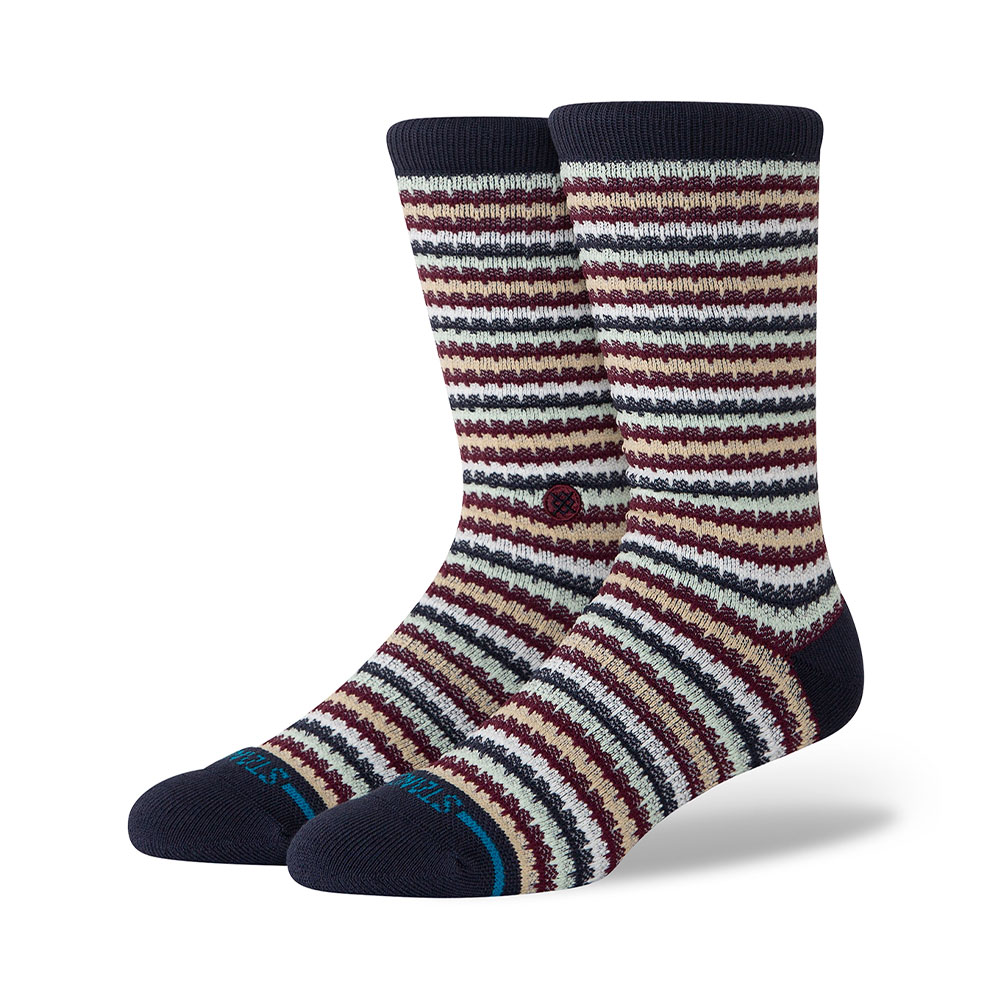 Chiclets Waffle Knit Crew Stance MULTICOLOR L