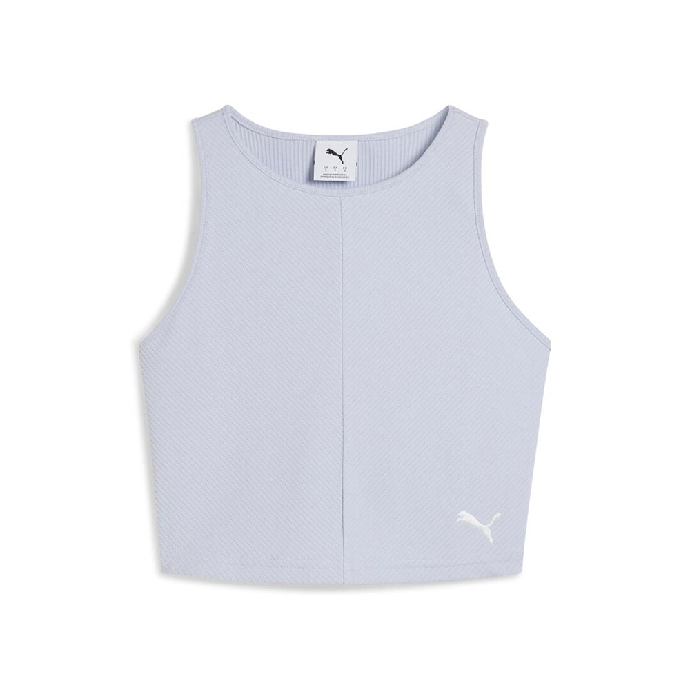 Wardrobe Ess Ribbed Crop Top Puma
