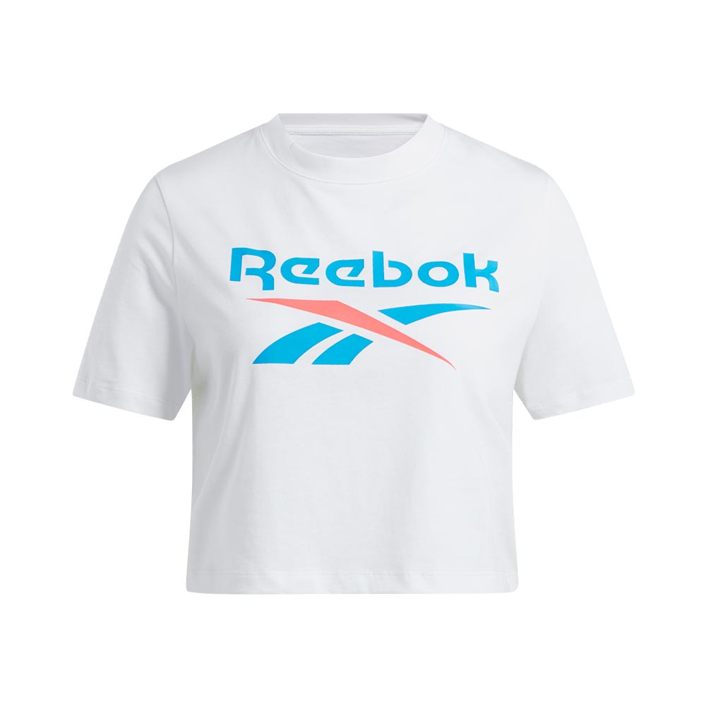 Identity Big Logo Crop Tee Reebok