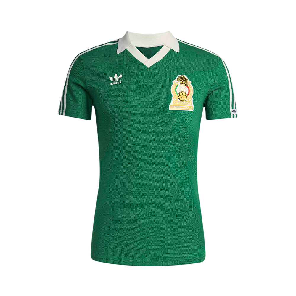Mexico Home Jersey 1986 Adidas VERDE 