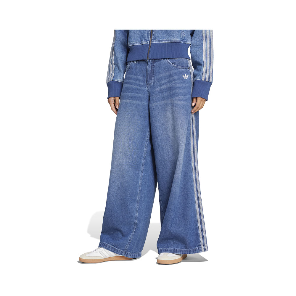 Denim Wide Pant Adidas MULTICOLOR 