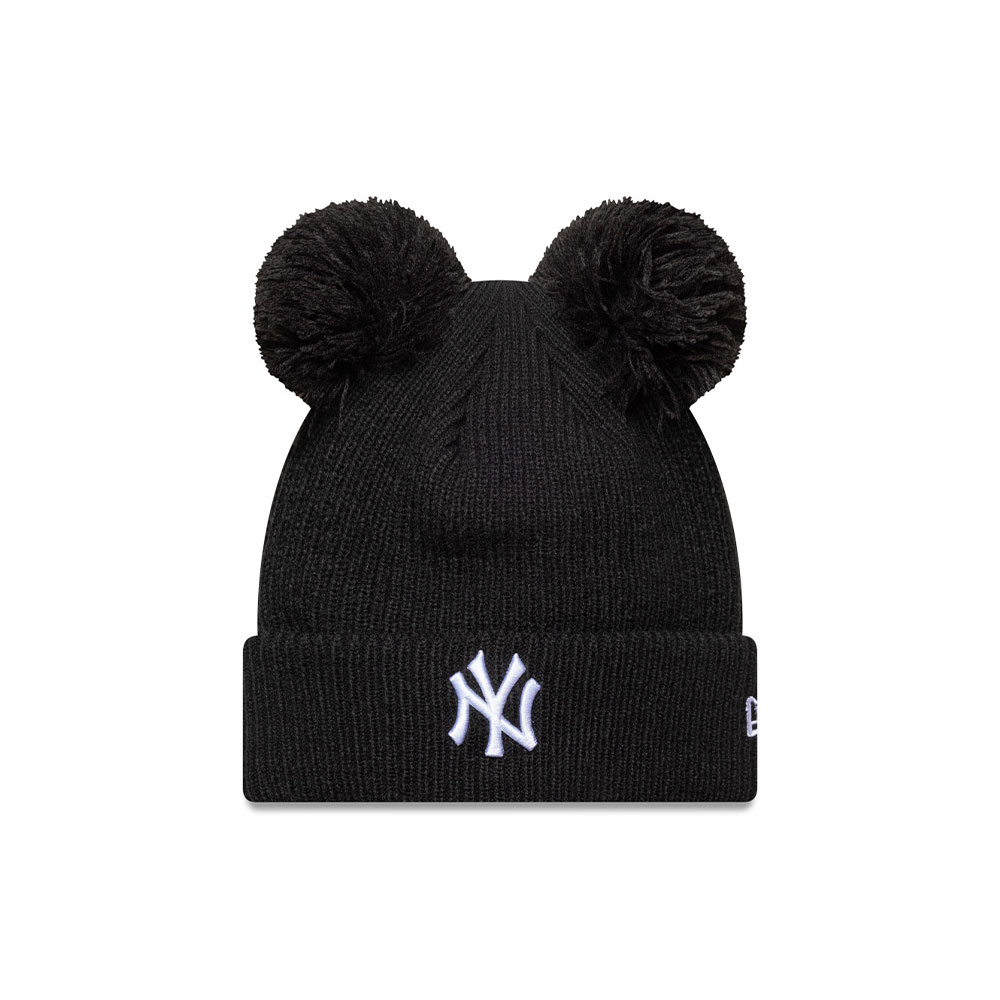 Wmns Double Pom Beanie New York Yankees New Era