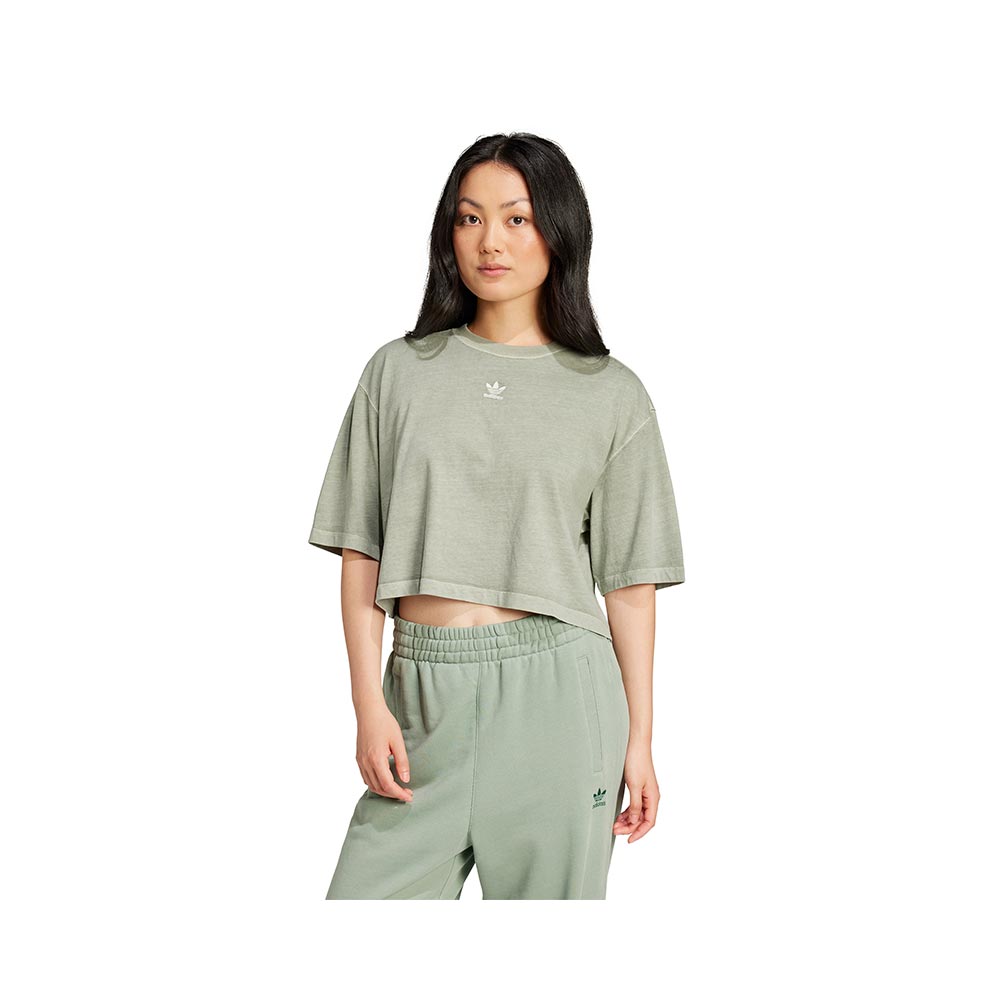 Playera Corta Essentials Adidas image number 1