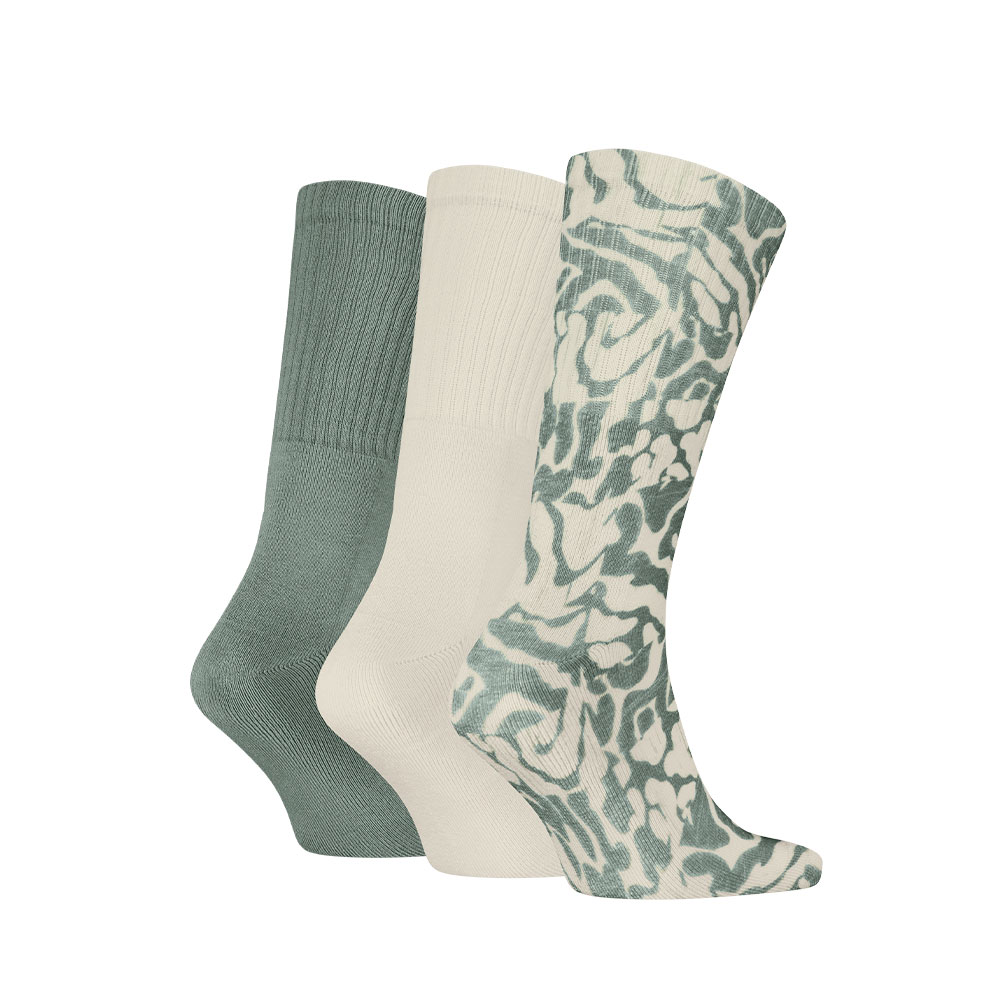 Unisex Printed Crew 3P Puma